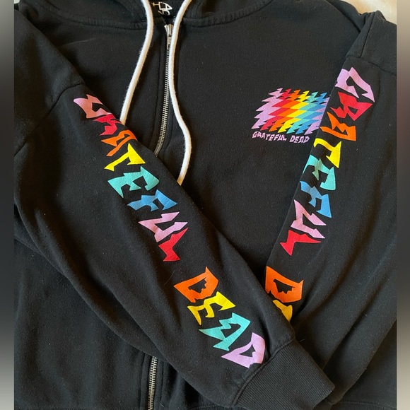 Urban Outfitters Chaser Greatful Dead Zip up hoodie - Picture 5 of 9